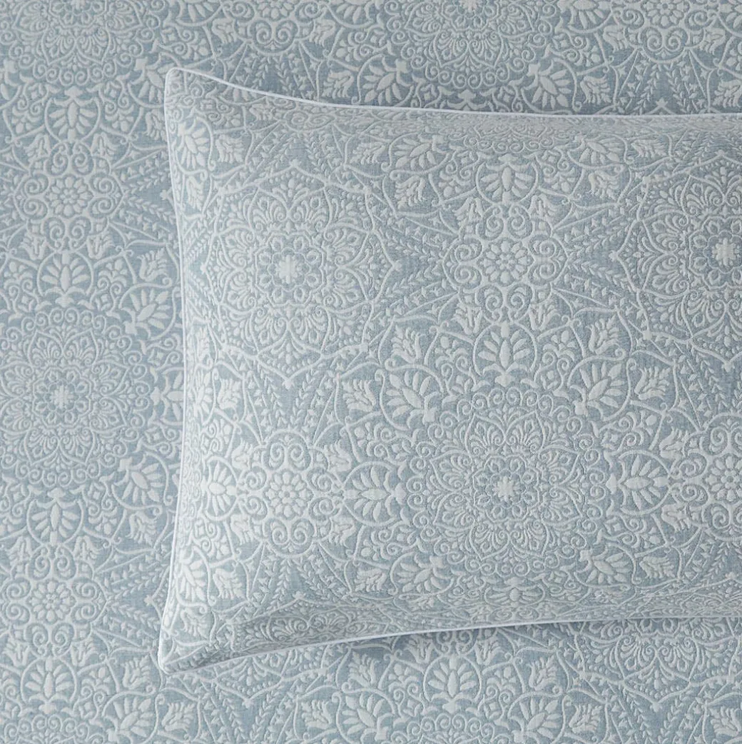 Arlen Quilt Cover - Sage