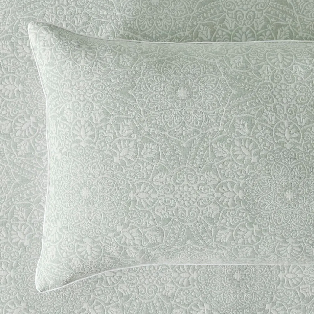 Arlen Quilt Cover - Sage