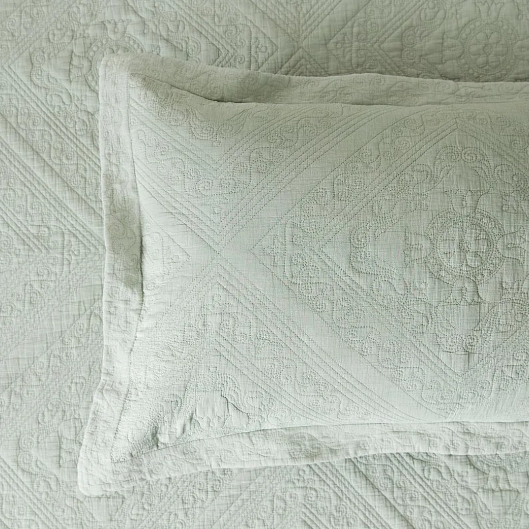 Asher Coverlet - Sage Green