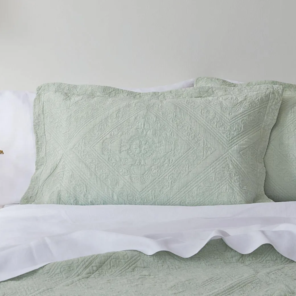 Asher Coverlet - Sage Green