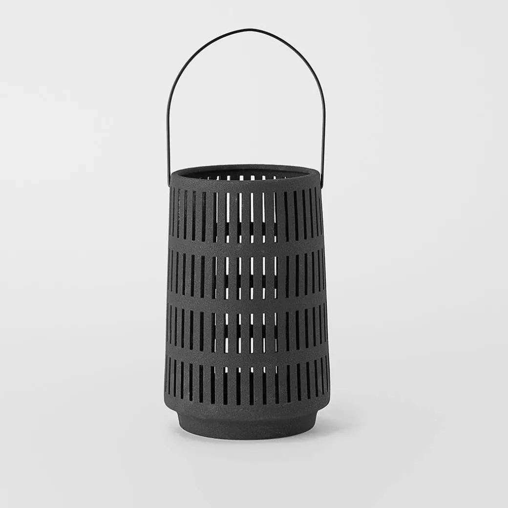 Bayos Ceramic Lantern - Black