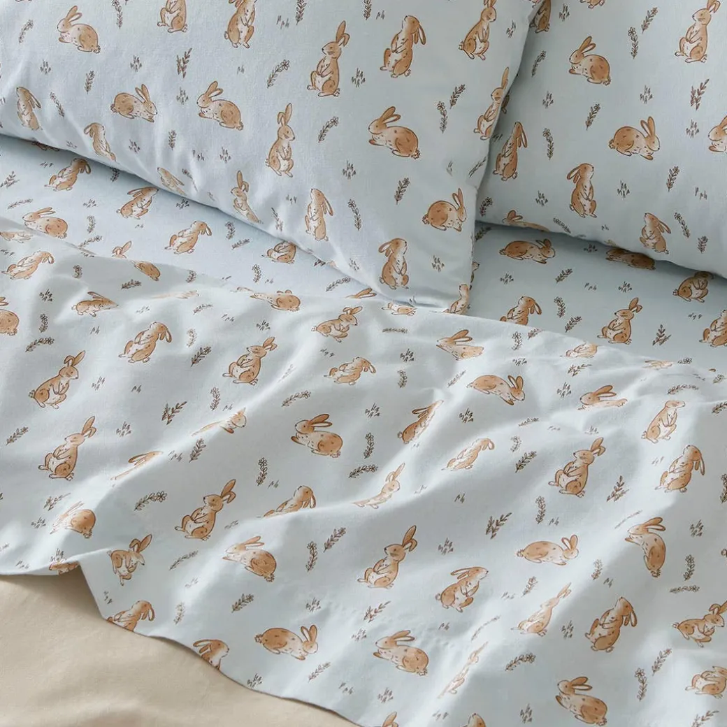 Benjy Flannelette Sheet Set