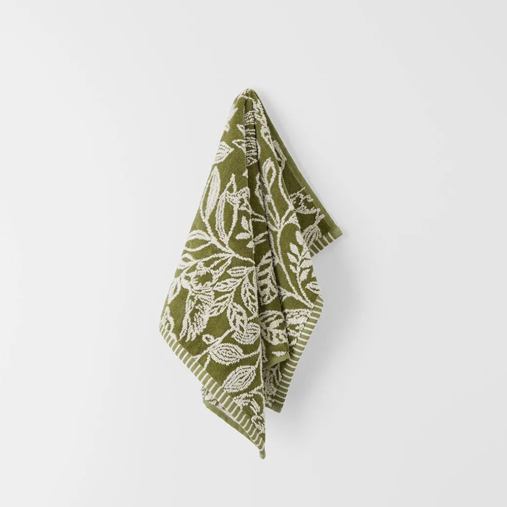 Birdsong Towel - Dusty Rose