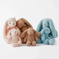 Bobbie Plush Bunny Small - Light Blue