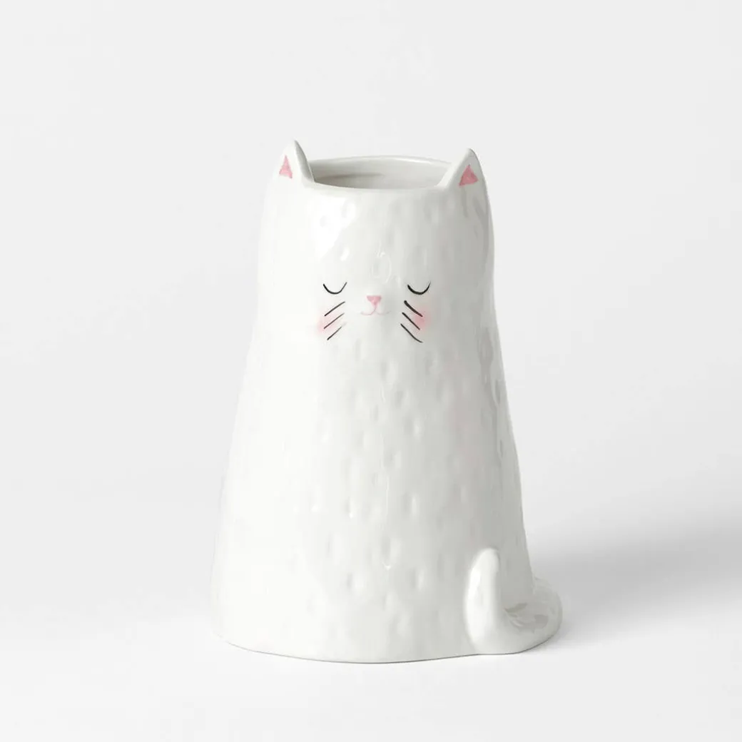 Cat Vase