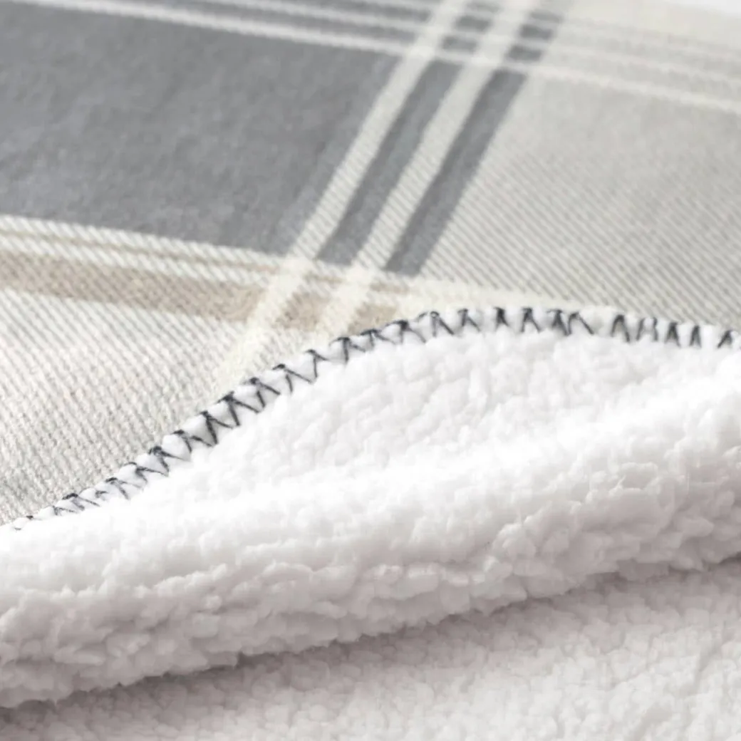 Check Sherpa Throw