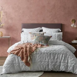 Corina Quilt Cover - Eucalyptus