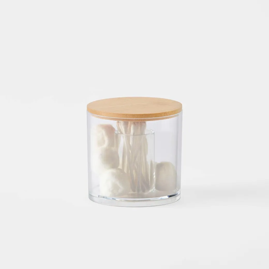 Cotton Ball and Tips Jar