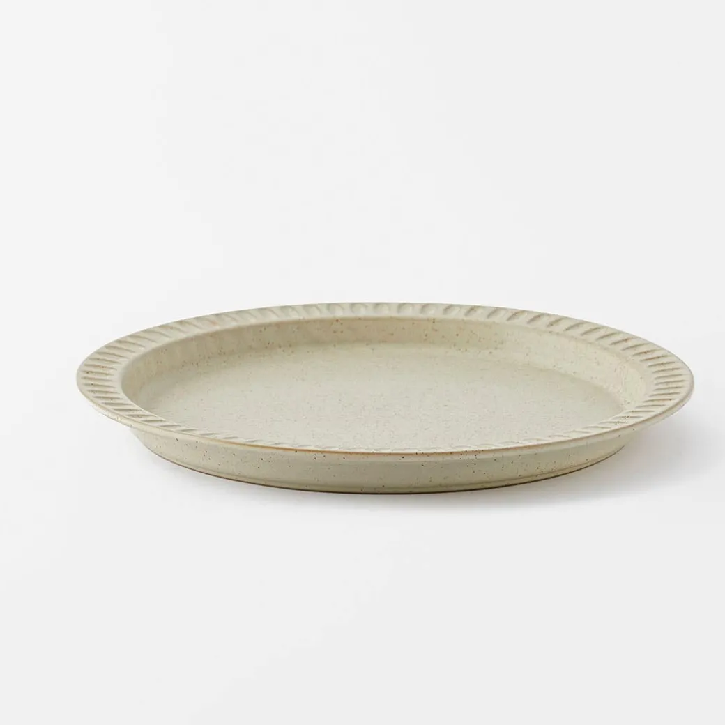 Crofton Serving Platter - Oatmeal