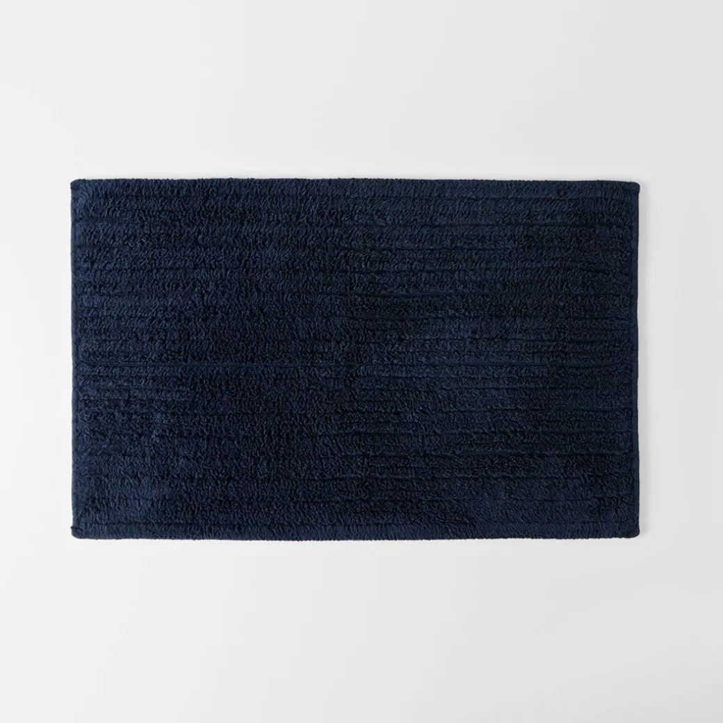 Devon Bath Mat - Navy