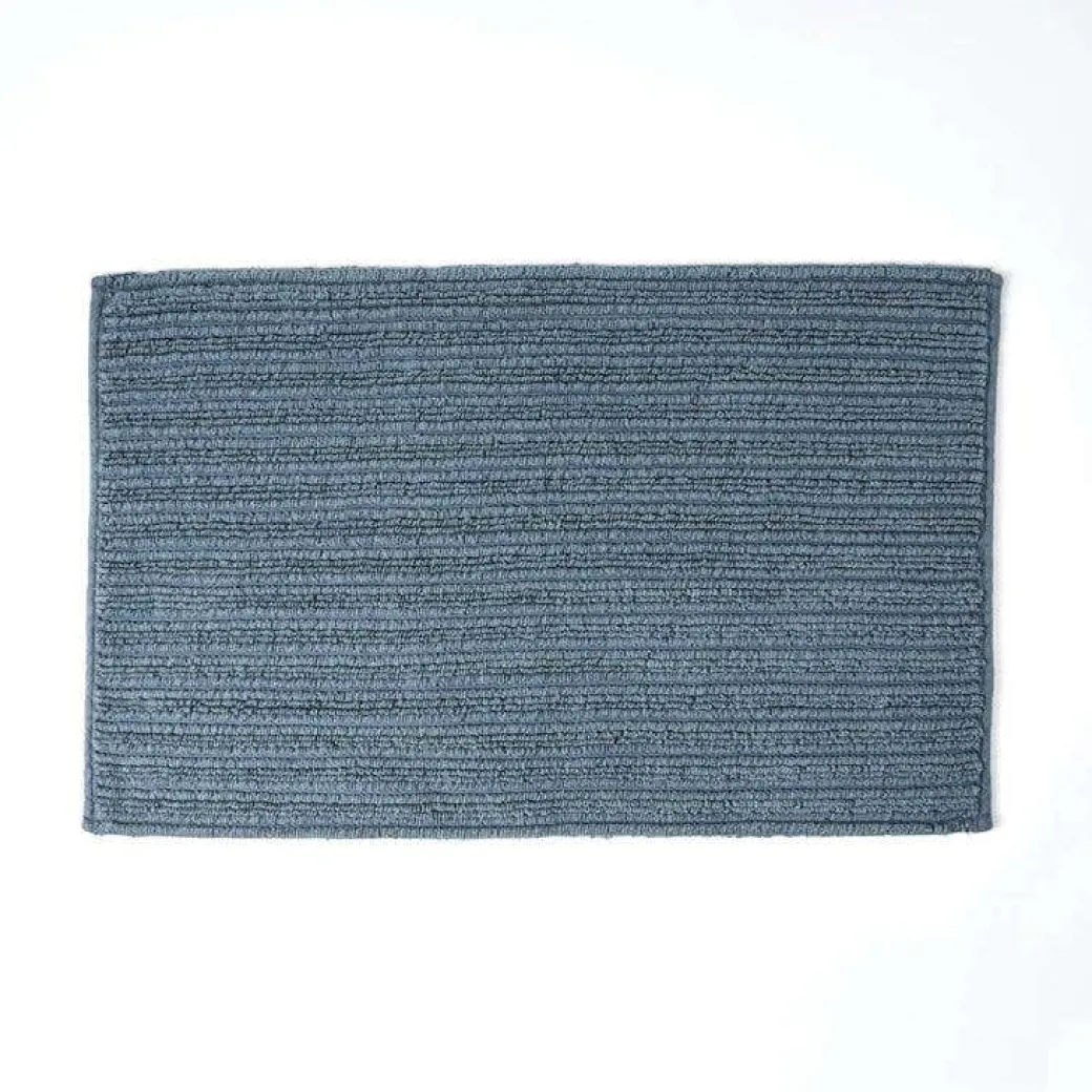 Devon Bath Mat - Navy