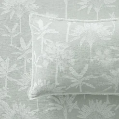 Dune Quilt Cover - Sage Green/Ivory