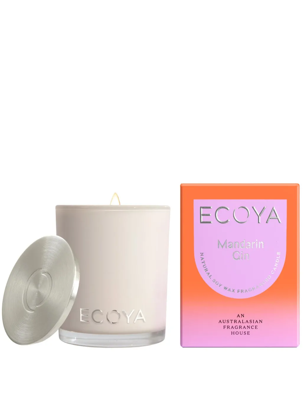 Ecoya Mini Madison Scented Candle - Mandarin Gin