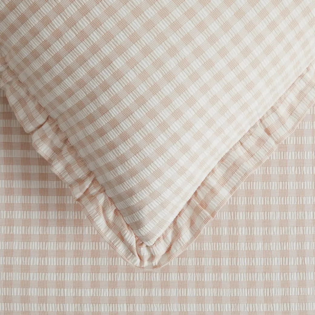 Eliza Quilt Cover - Blush