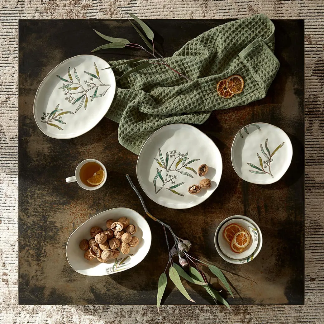 Eucalypt Dining - Ivory Green