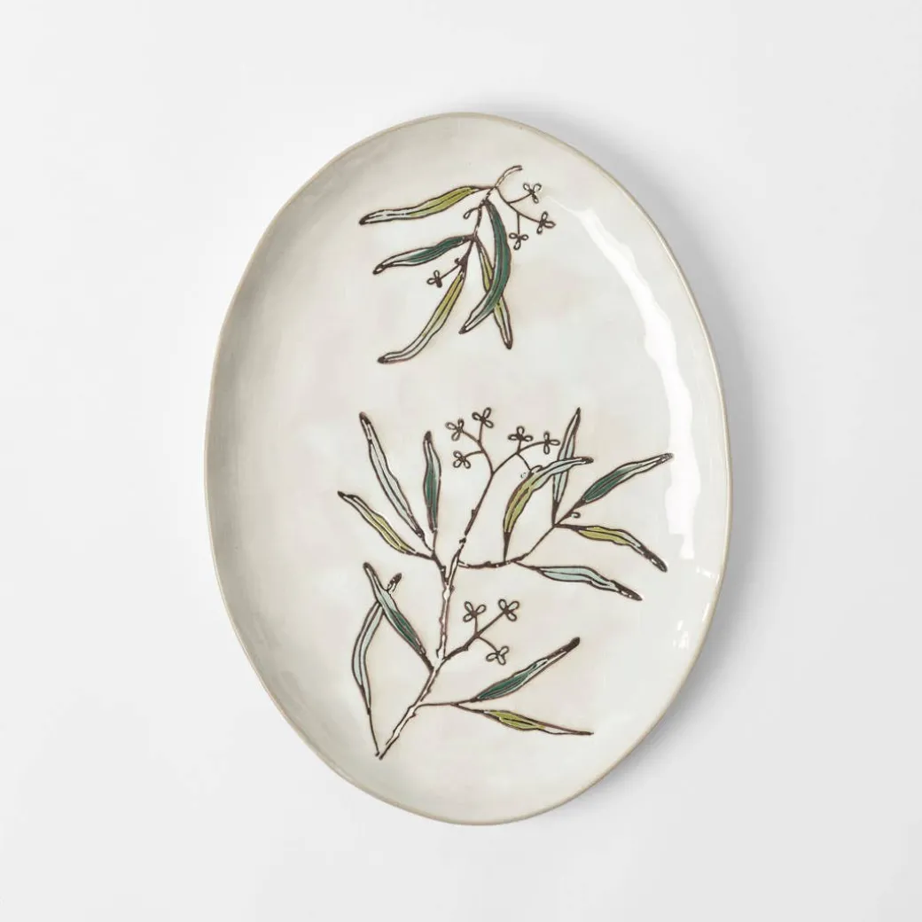 Eucalypt Dining - Ivory Green
