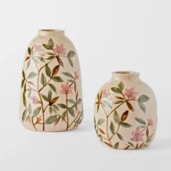 Evergreen Pink Ceramic Vase Large
