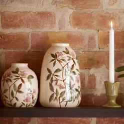 Evergreen Pink Ceramic Vase Small - Multi