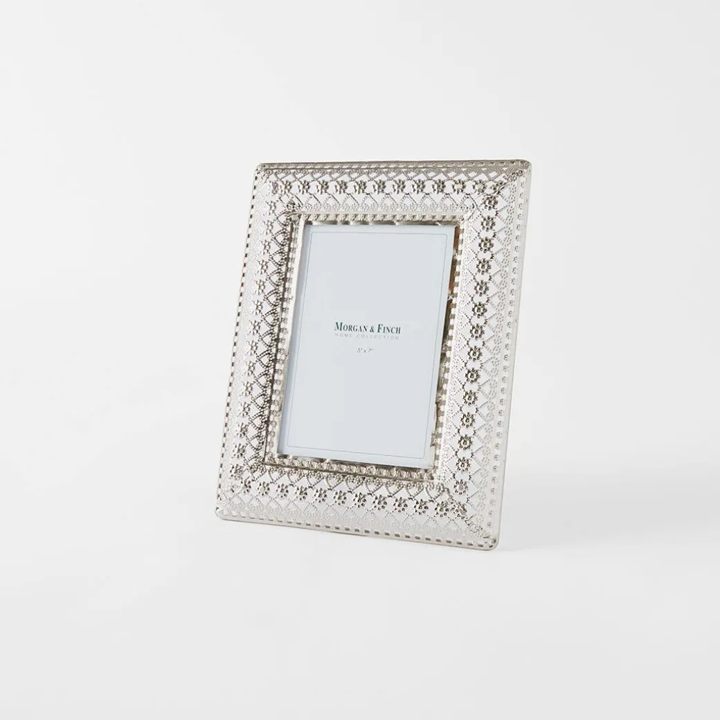 Filigree Photo Frame - Silver