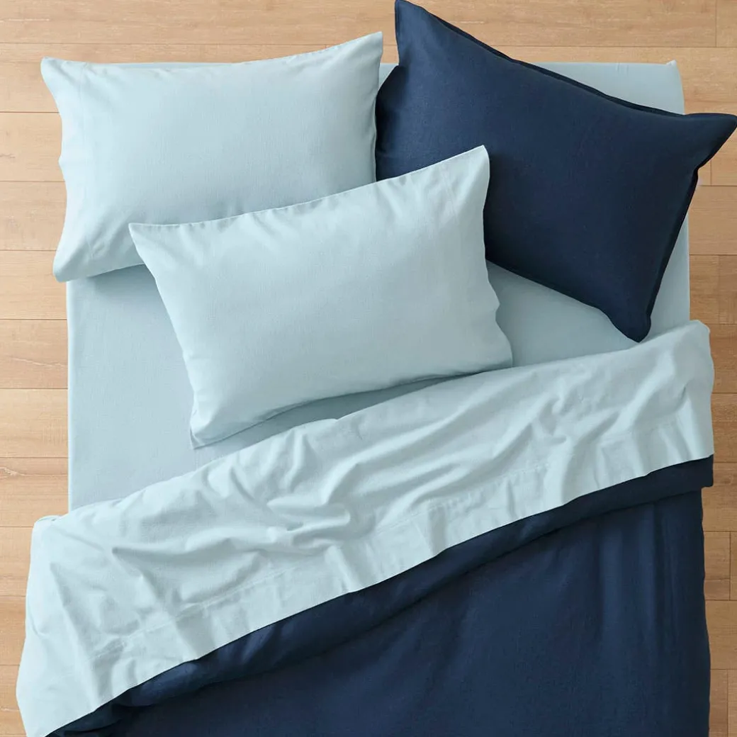 Flannelette Sheet Set - White