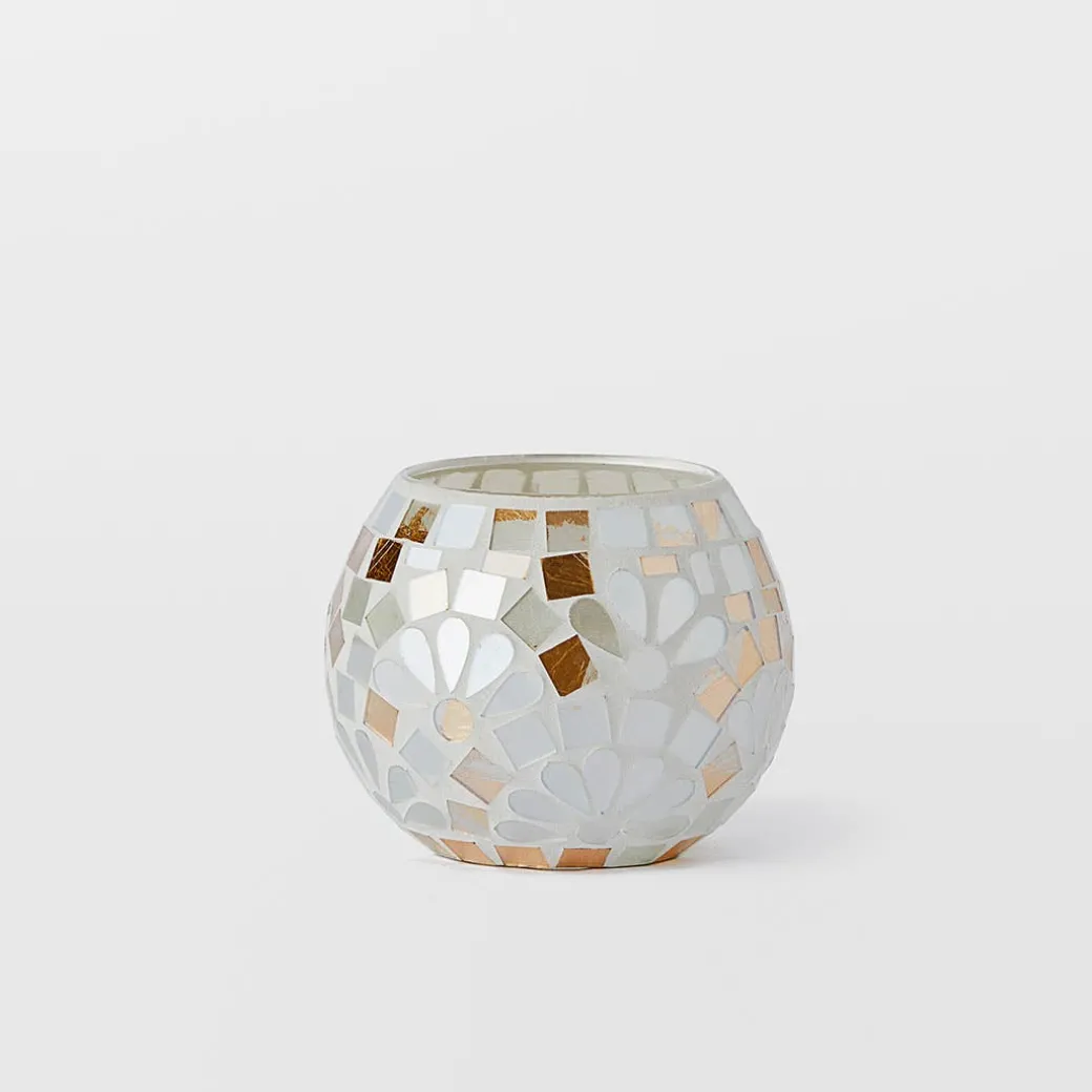 Gianna Mosaic Candle Holder