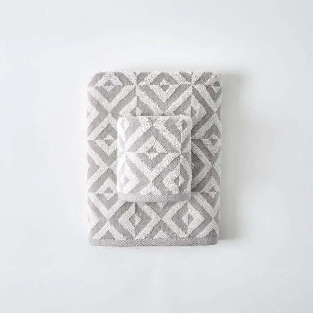 Hampton Towel - Stone Ivory