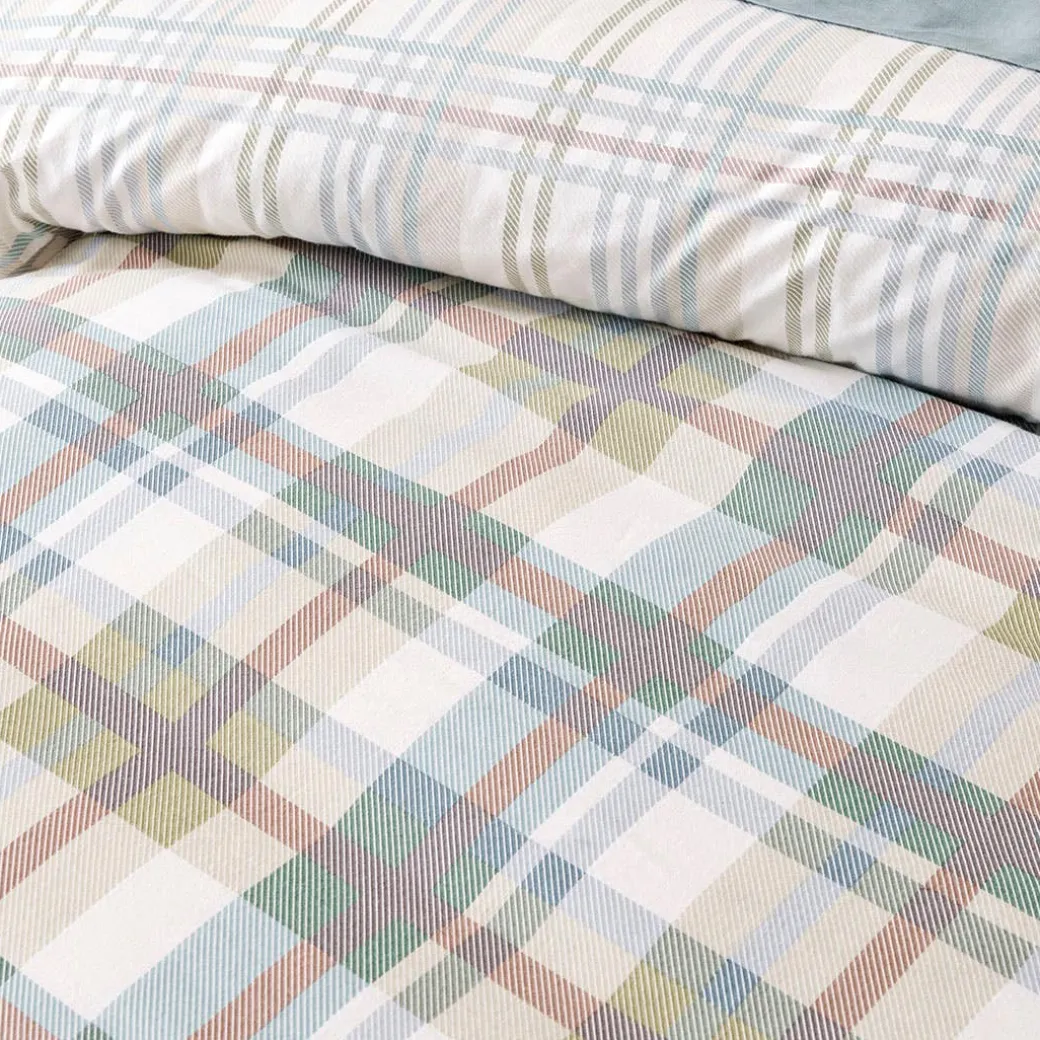 Hebden Reversible Flannelette Quilt Cover Set