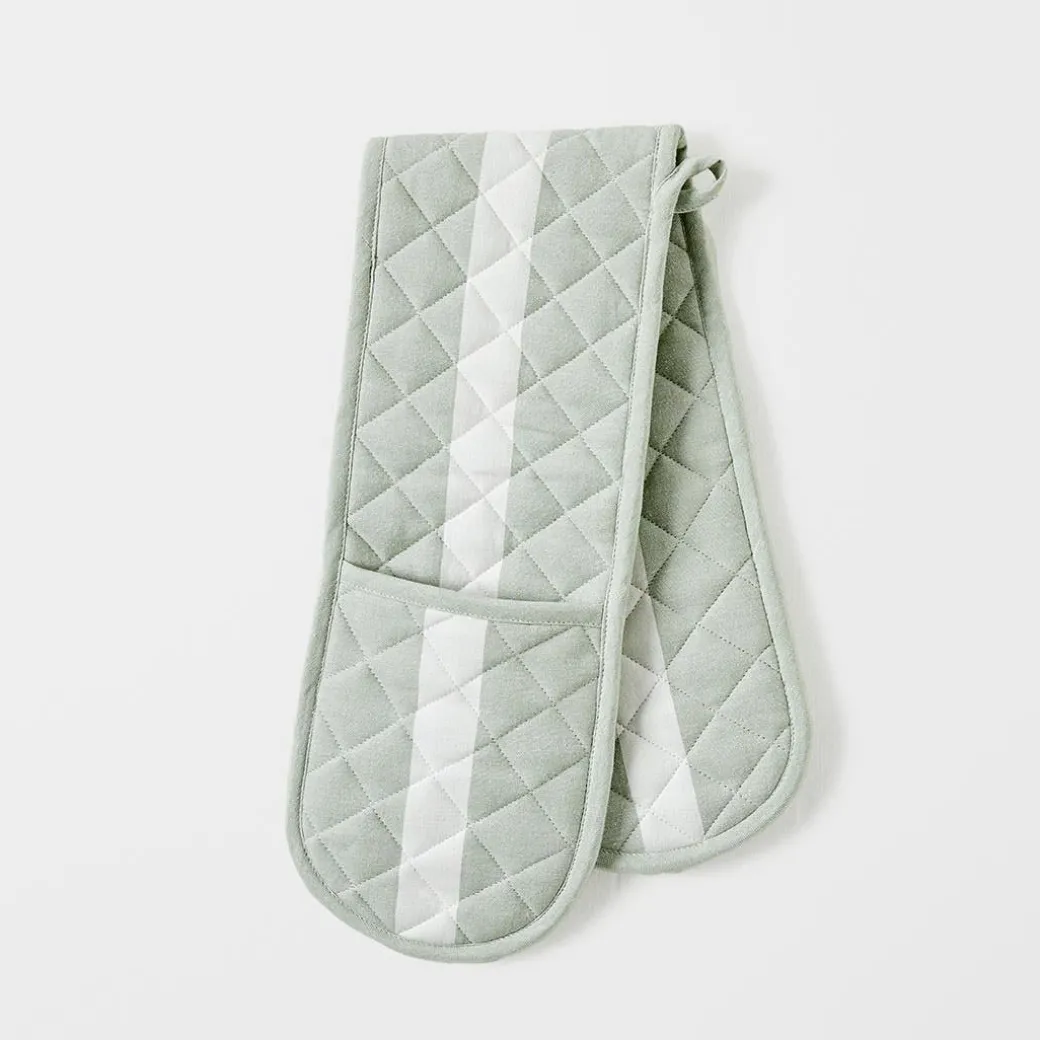 Jade Adjustable Apron and Oven Mits