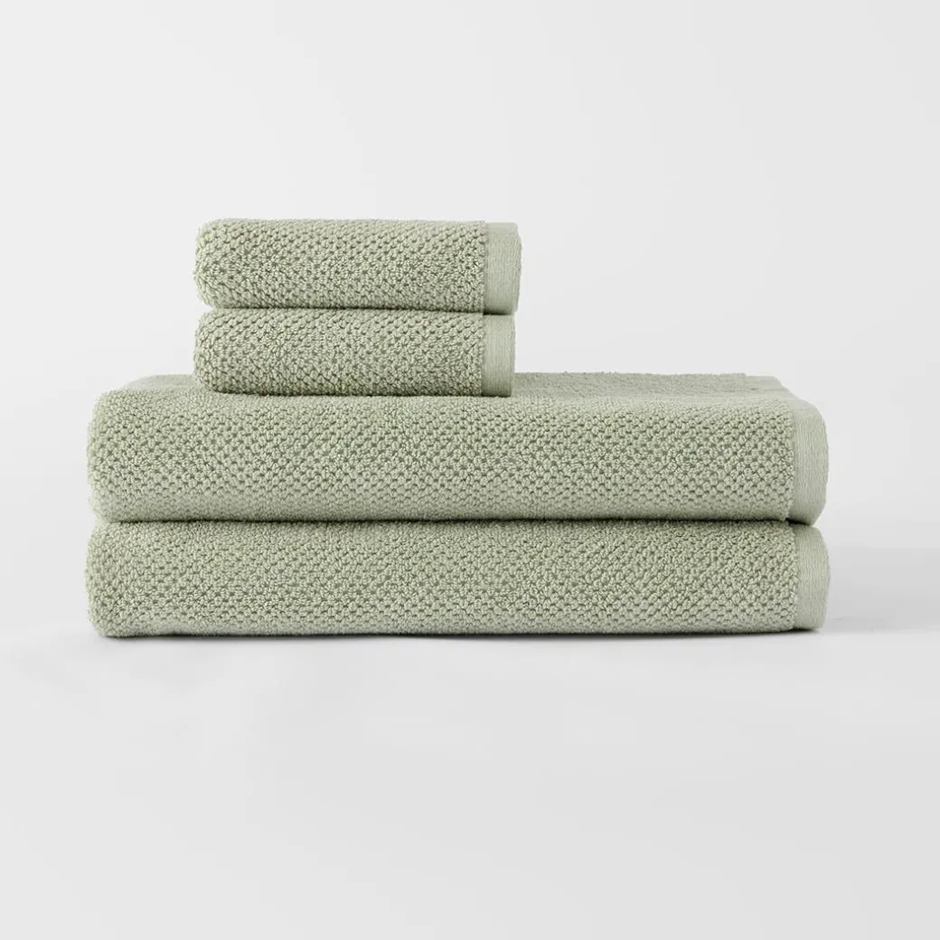 Jude Bale 4 Piece Towel Set - Pistachio