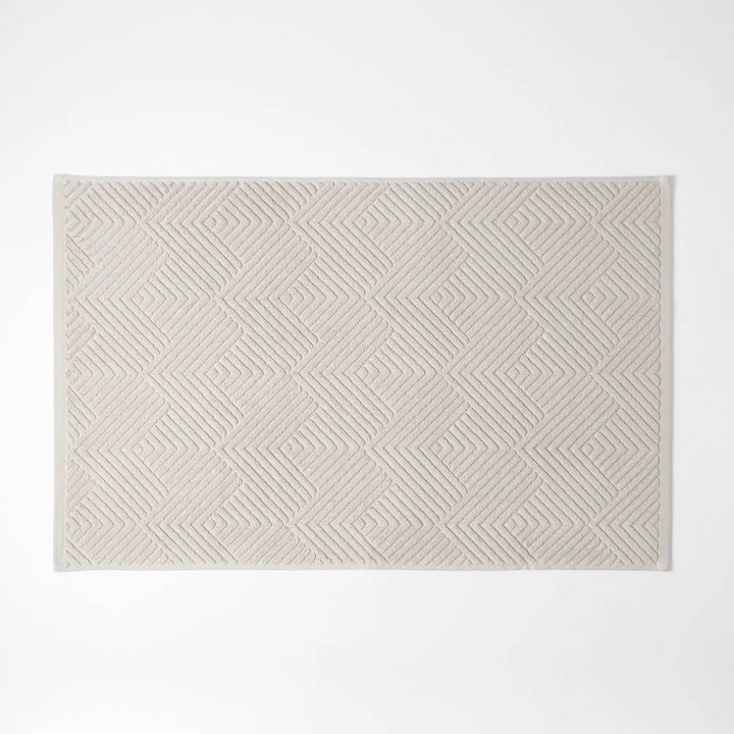 Kinsley Bath Mat - Steel Blue