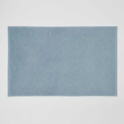 Kinsley Bath Mat - Steel Blue