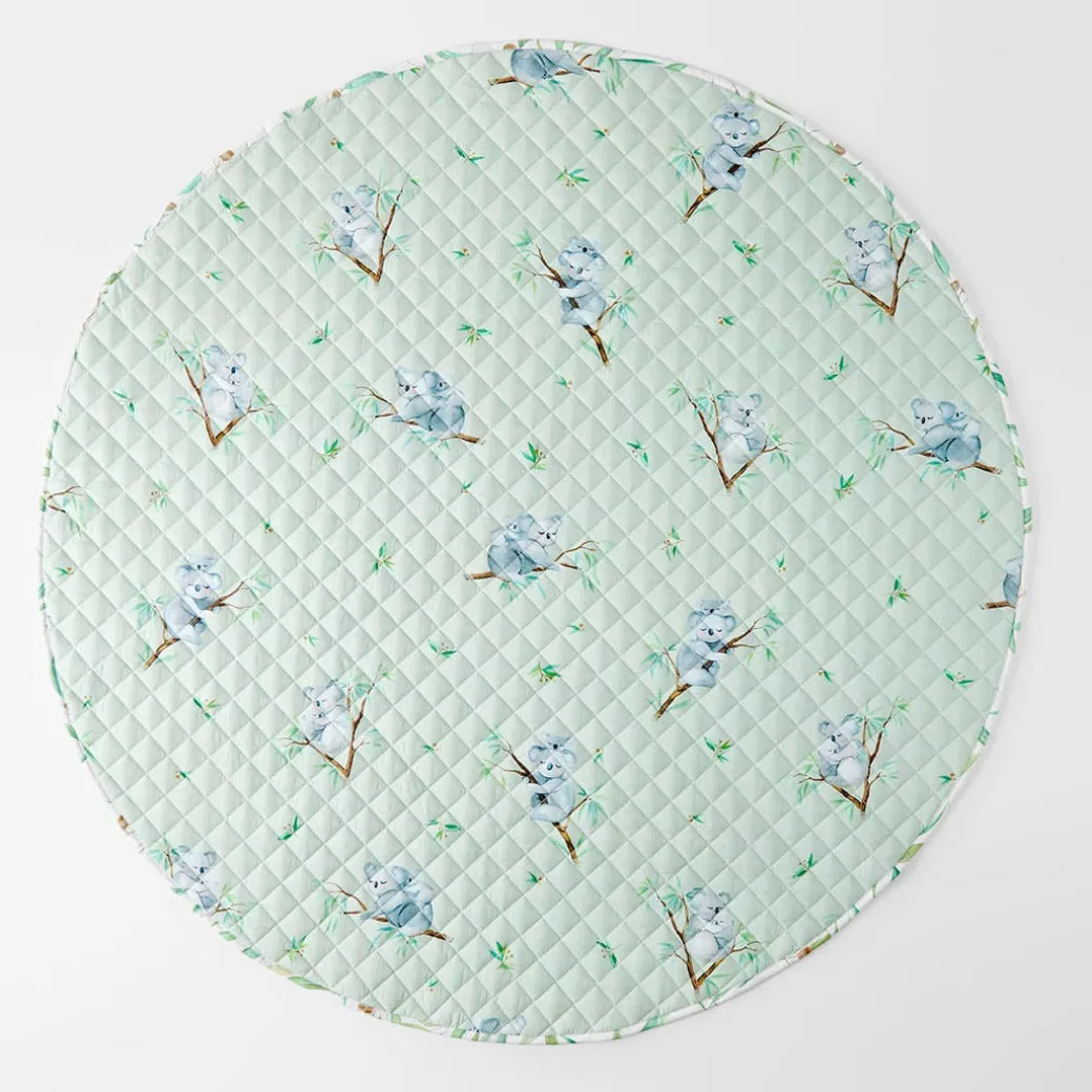 Koala Cuddles Round Play Mat