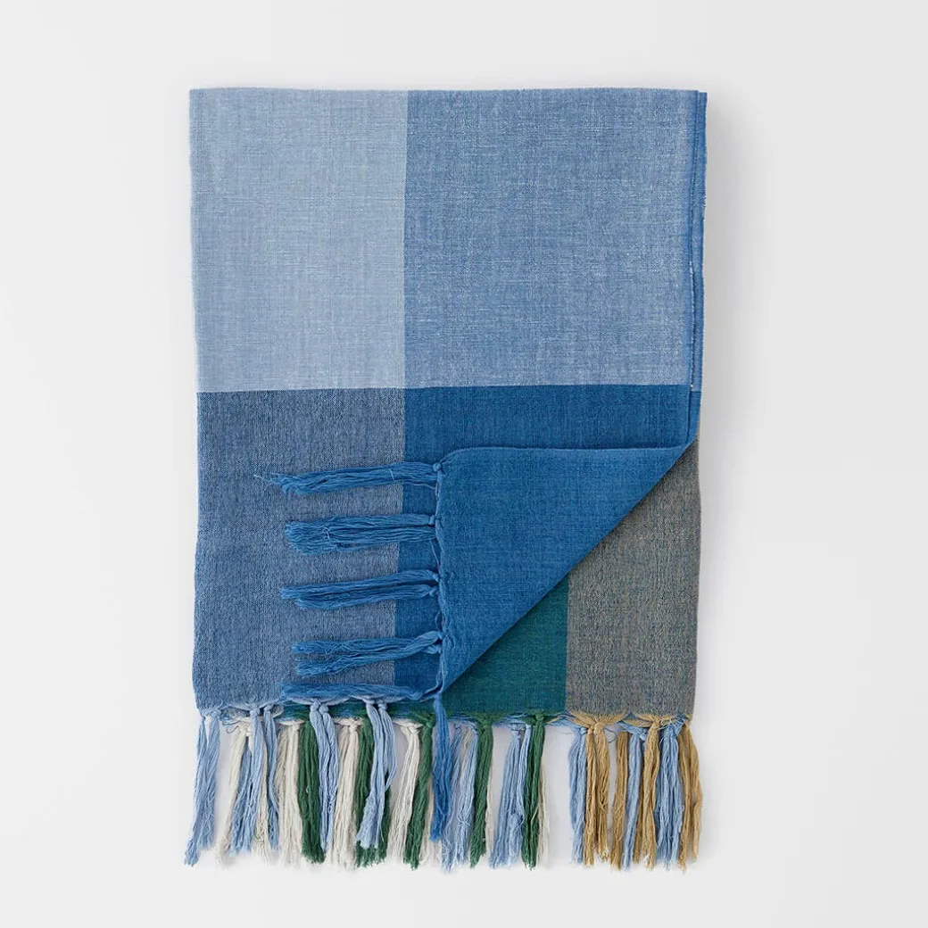 Lennon Throw - Blue/Green