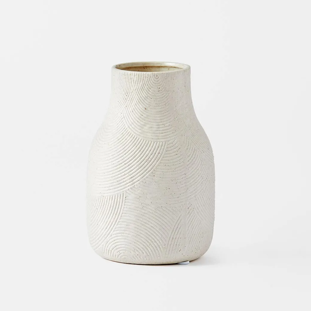 Linear Ceramic Vase Small