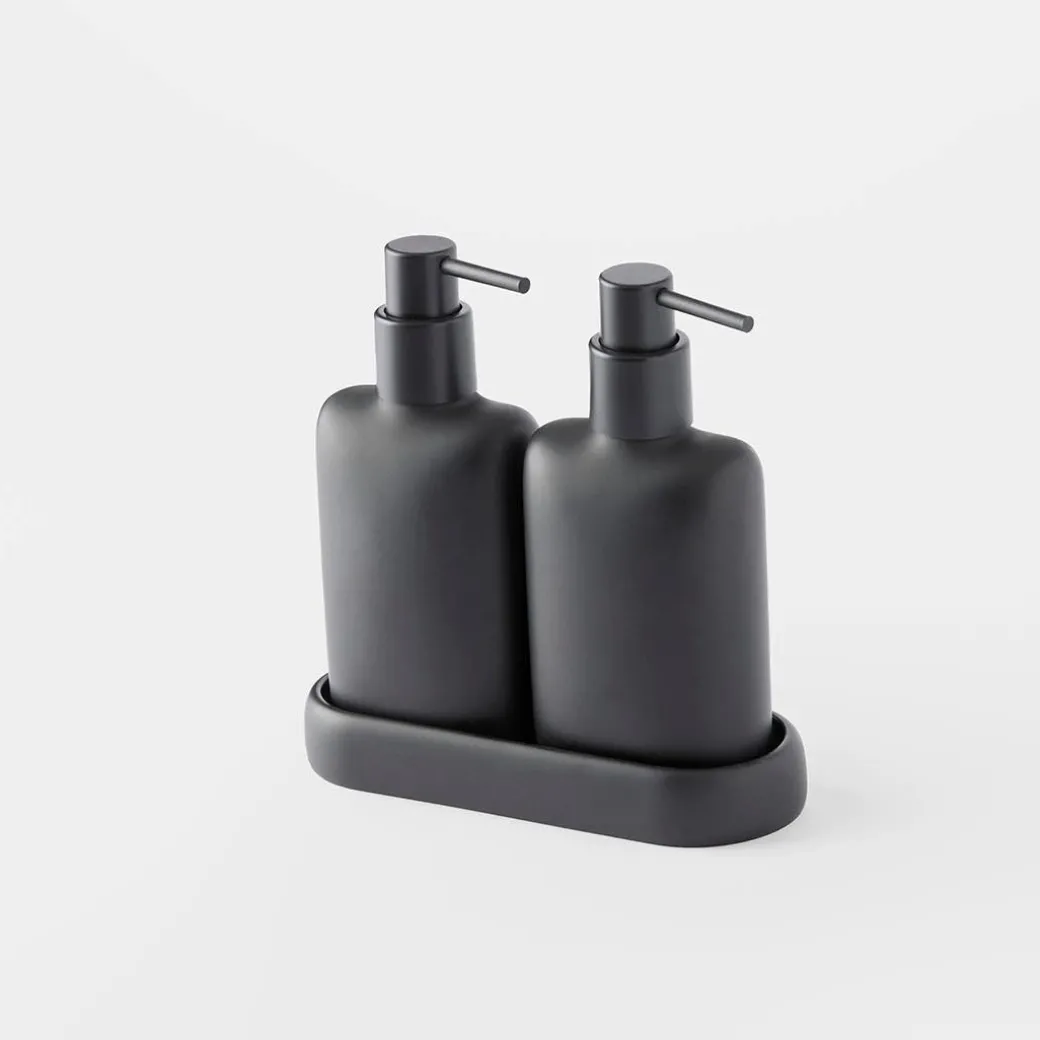 Luka Bathroom Accessories - Grey