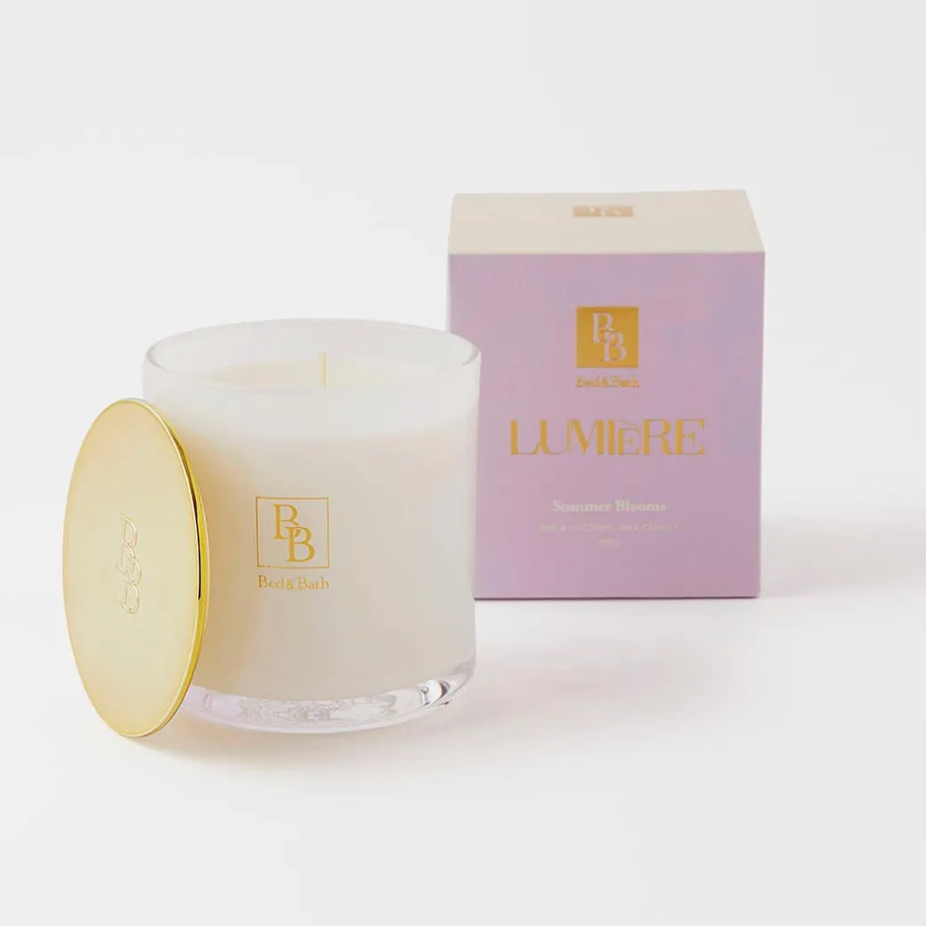 Lumiere Scented Candle - Summer Blooms