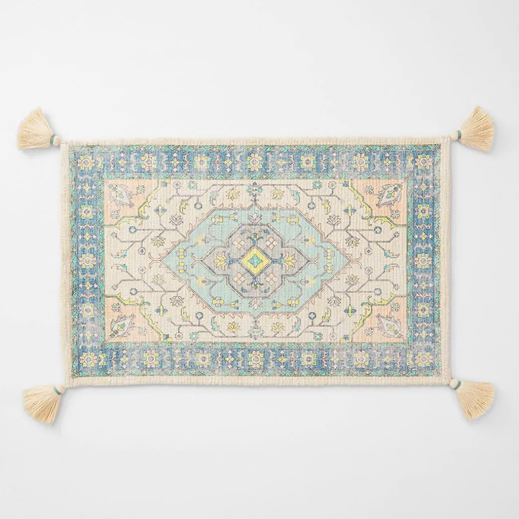 Luzern Bath Mat - Blue