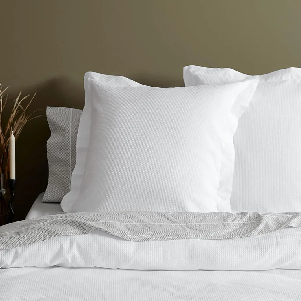 Metro Quilt Cover - Silver