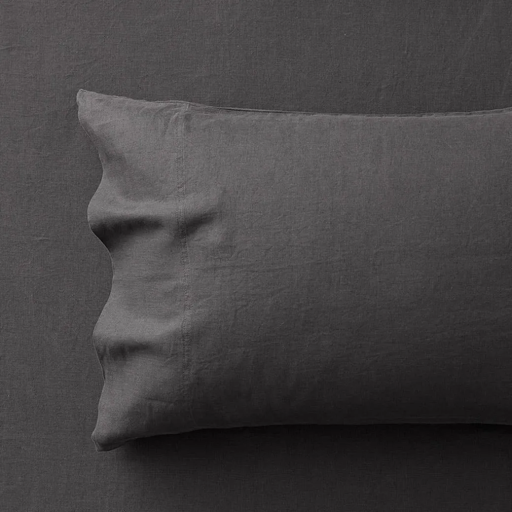 Milano Linen Sheet Set - Ink