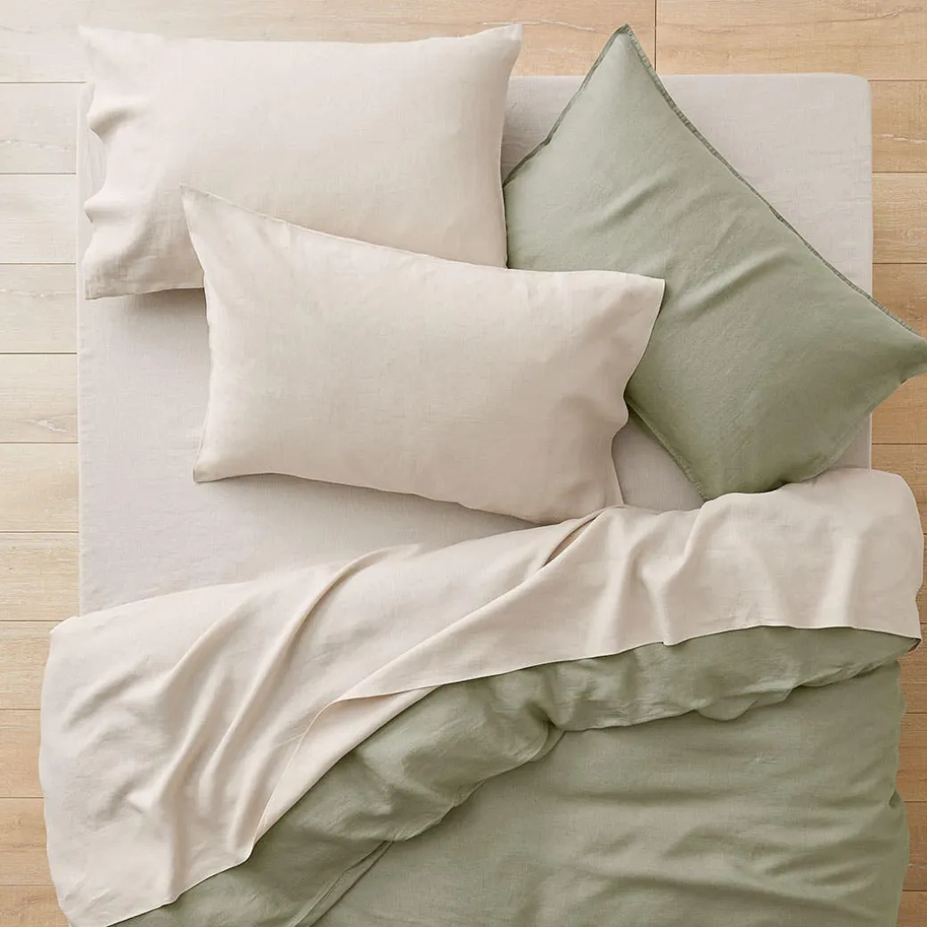 Milano Linen Sheet Set - Ink