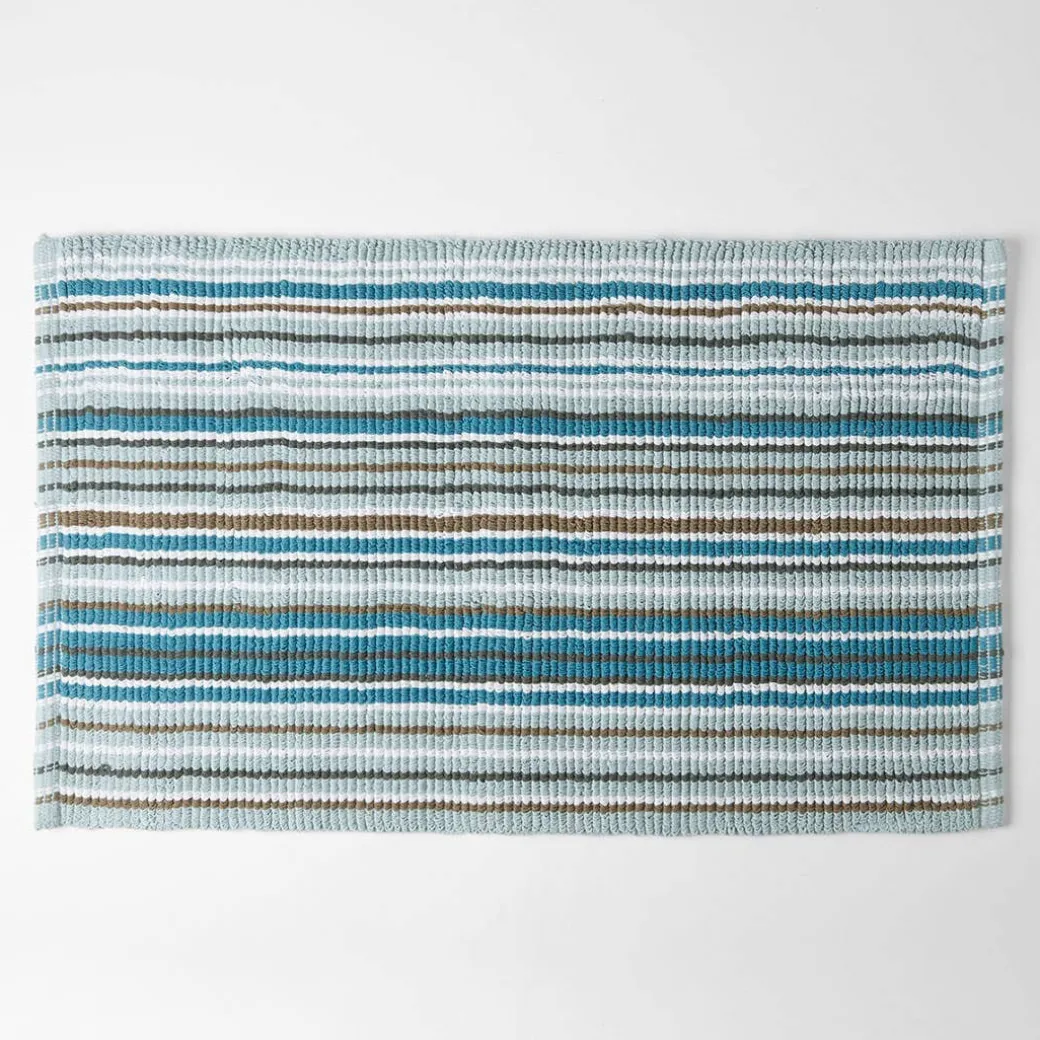 Montauk Bath Mat - Clay Multi