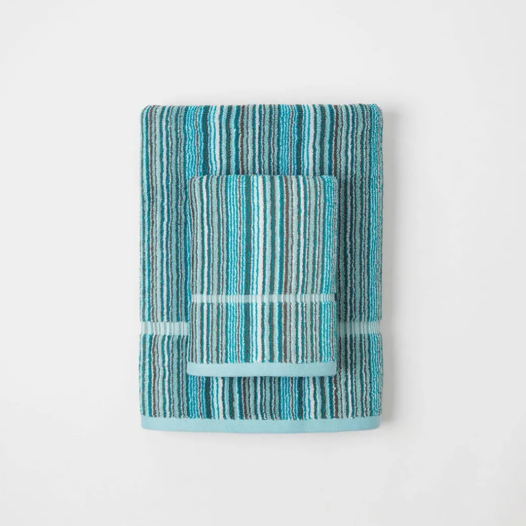 Montauk Towel - Teal Multi