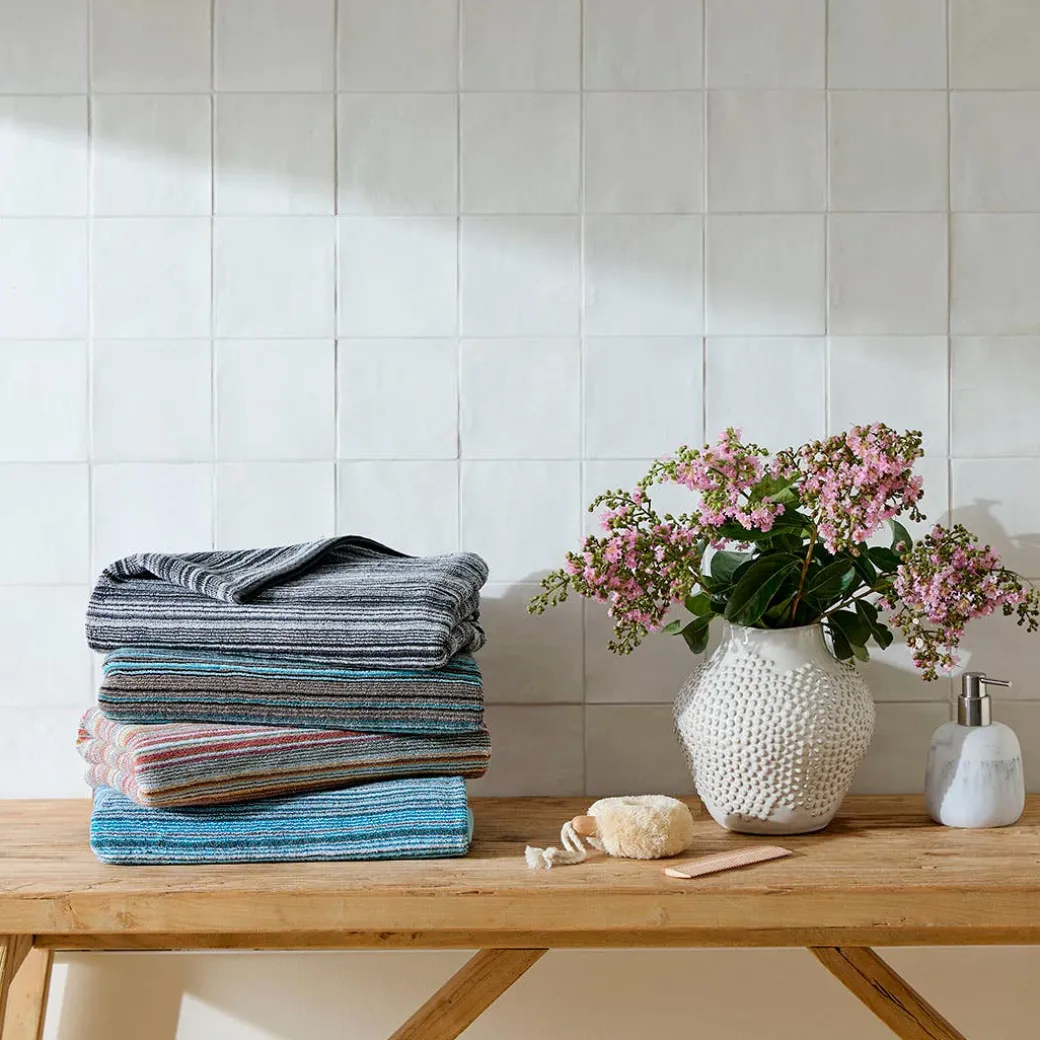 Montauk Towel - Teal Multi