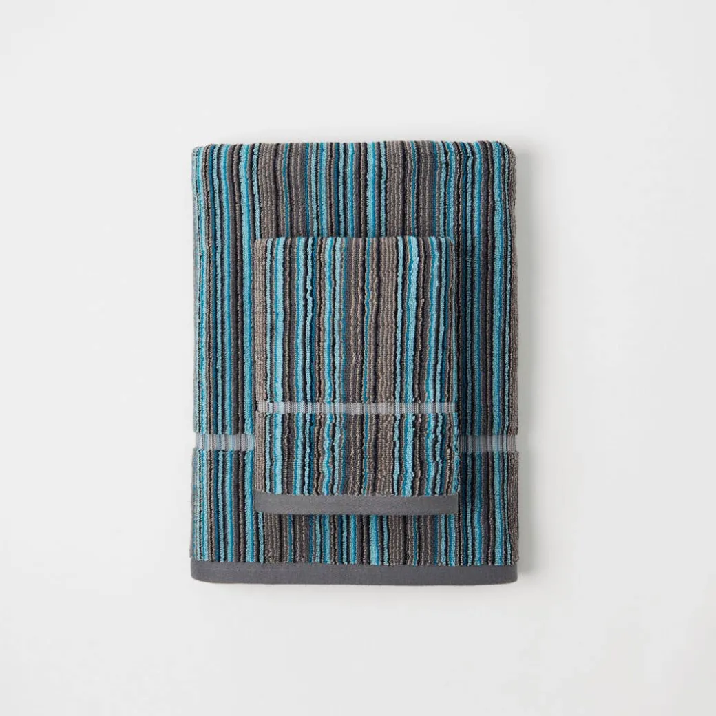 Montauk Towel - Teal Multi