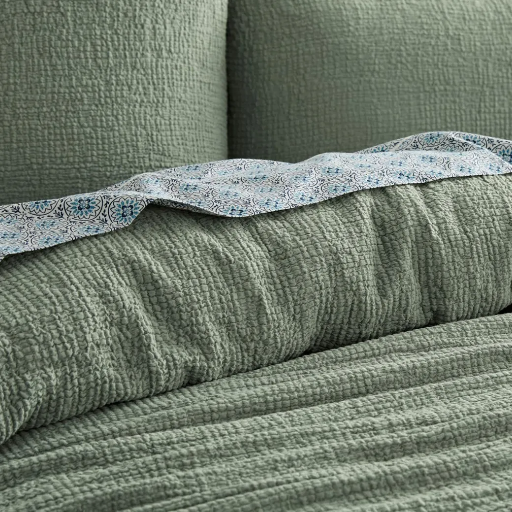 Nico Quilt Cover - Ivory