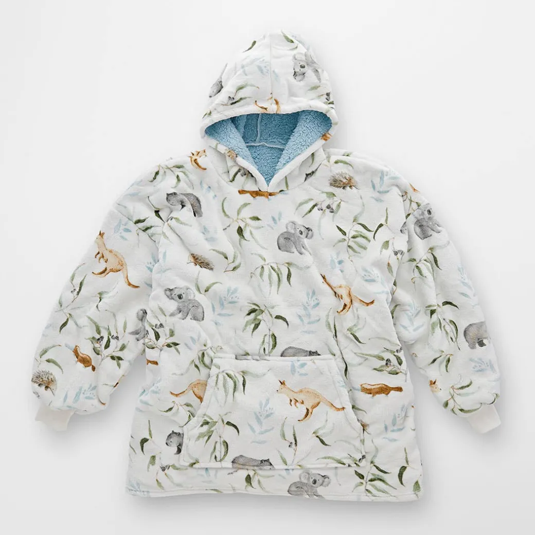 Otway Hooded Sherpa Blanket