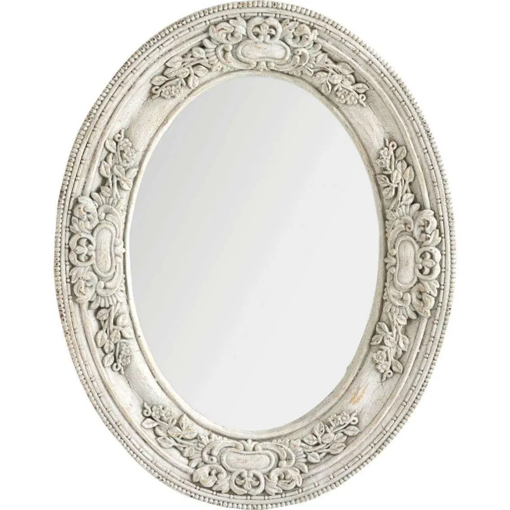 Resin Carved Wall Mirror