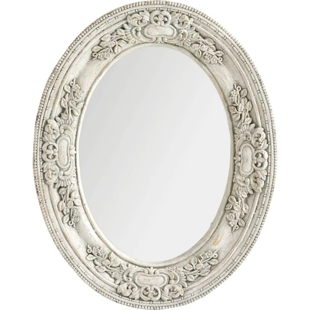 Resin Carved Wall Mirror