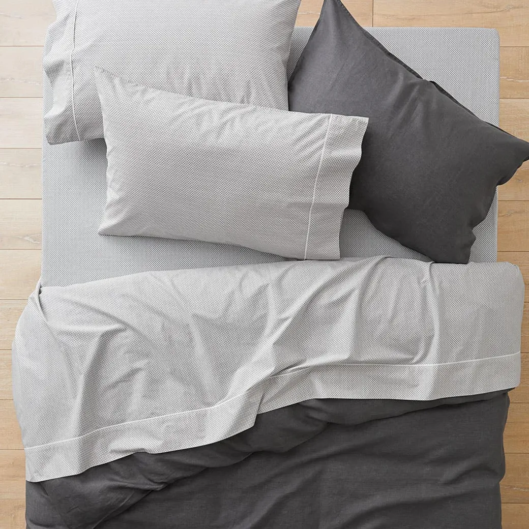 Sasha Cotton Sheet Set - Taupe
