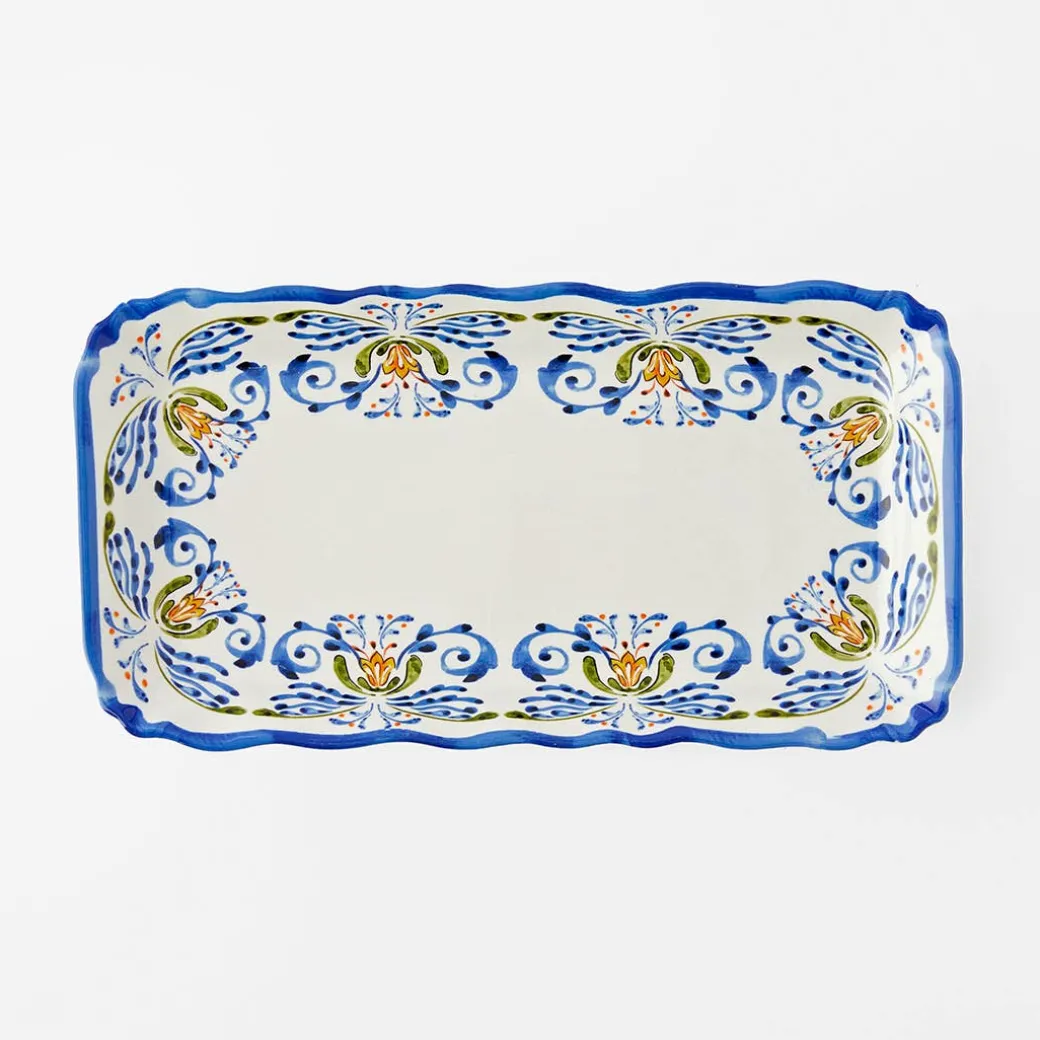 Savona Dinnerware - Blue/Yellow